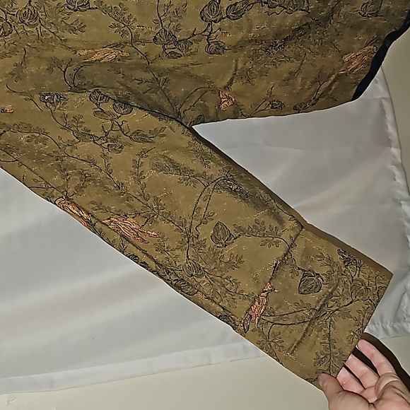 So Aida! Bird print jacket open front vintage m/l friends phoebe ✨️i0 - Picture 3 of 8